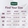 DEPEND SILHOUETTE MAX ABS UNDERWEAR FEMALE XL 10
