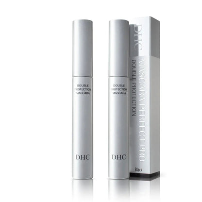 DHC Perfect Pro Double Protection Glossy Black Mascara, 2 pk.