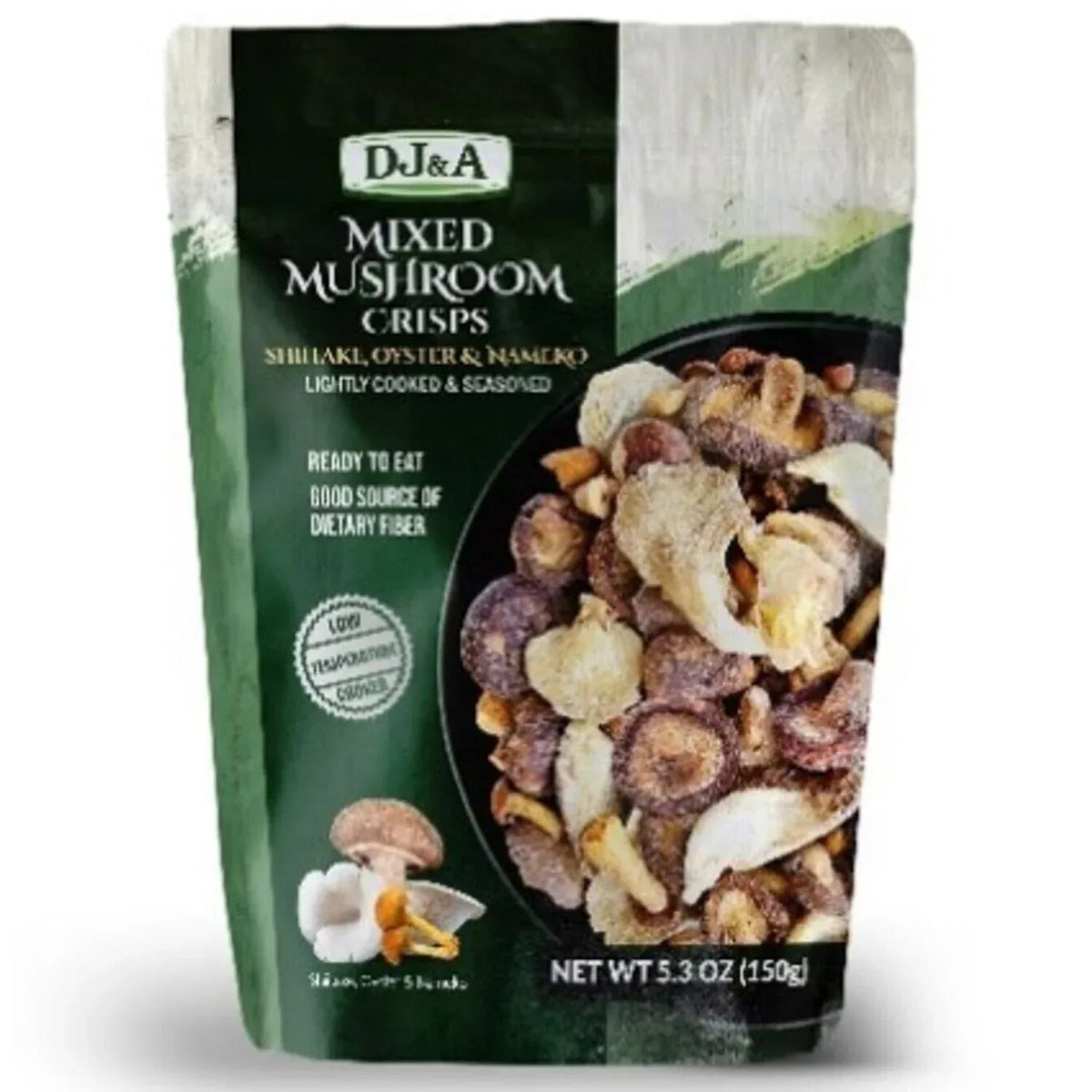 DJ&A Mixed Mushroom Crisps, 10.6 oz.