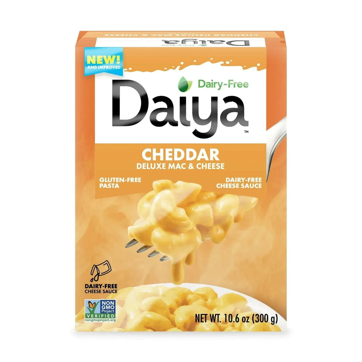 Daiya Dairy Free Gluten Free Deluxe Cheddar Mac & Cheese, Vegan, 10.6 oz (Shelf Stable)