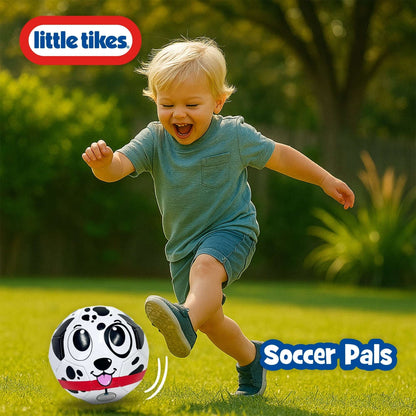 Little Tikes Soccer Pal - Size 3 Soccer Ball Toy for Kids, Indoor and Outdoor Play, Character Ball for Toddlers