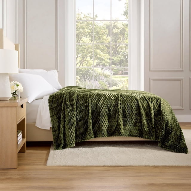 Member's Mark Oversized 3D Textured Blanket, Queen/King