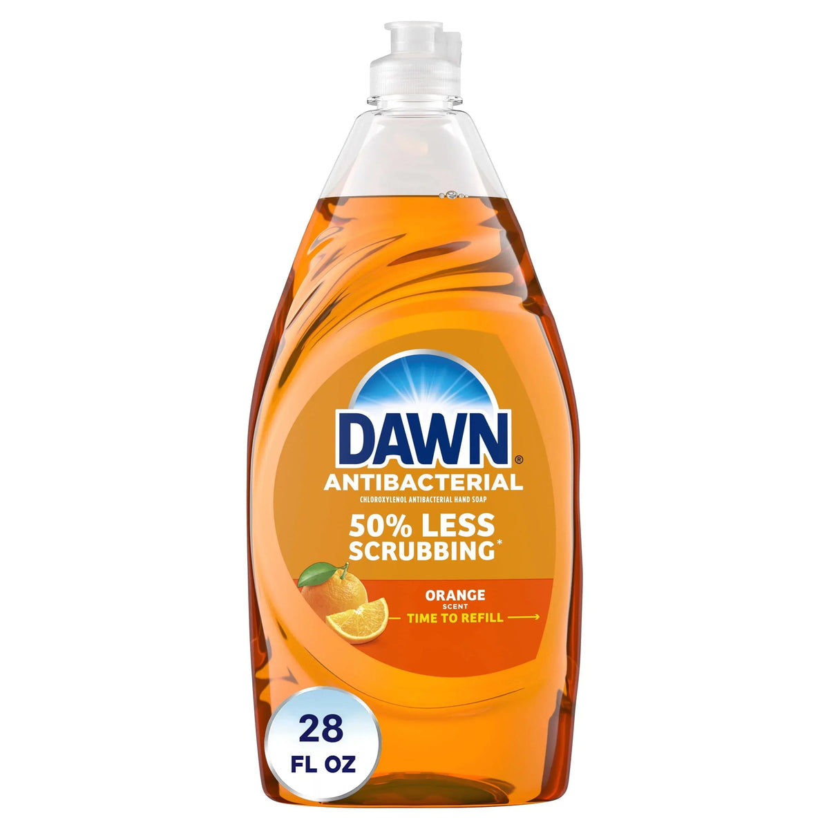 Dawn Ultra Antibacterial Hand Soap, Orange, 28 fl oz