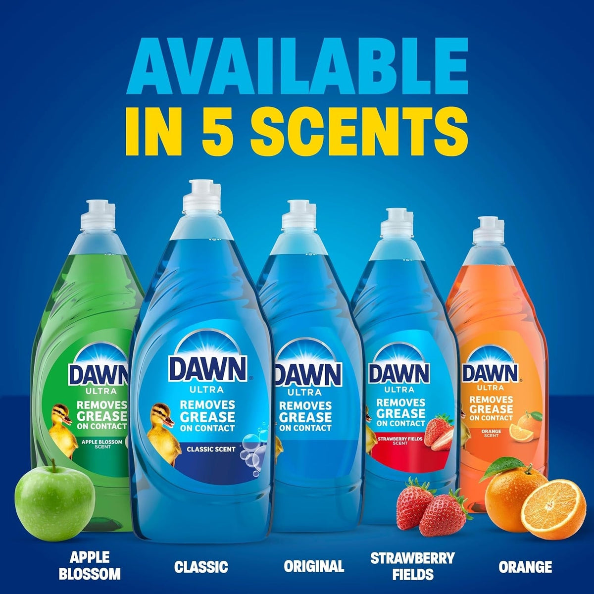 Dawn Dishwashing Liquid, Original Scent, 38 fl oz
