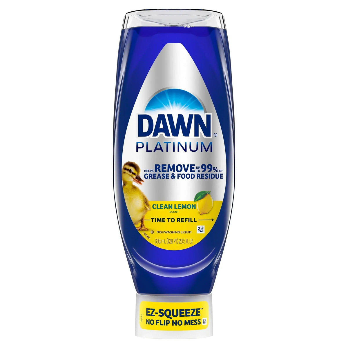Dawn Platinum Dish Soap, Clean Lemon, 20.5 fl oz, 3-count