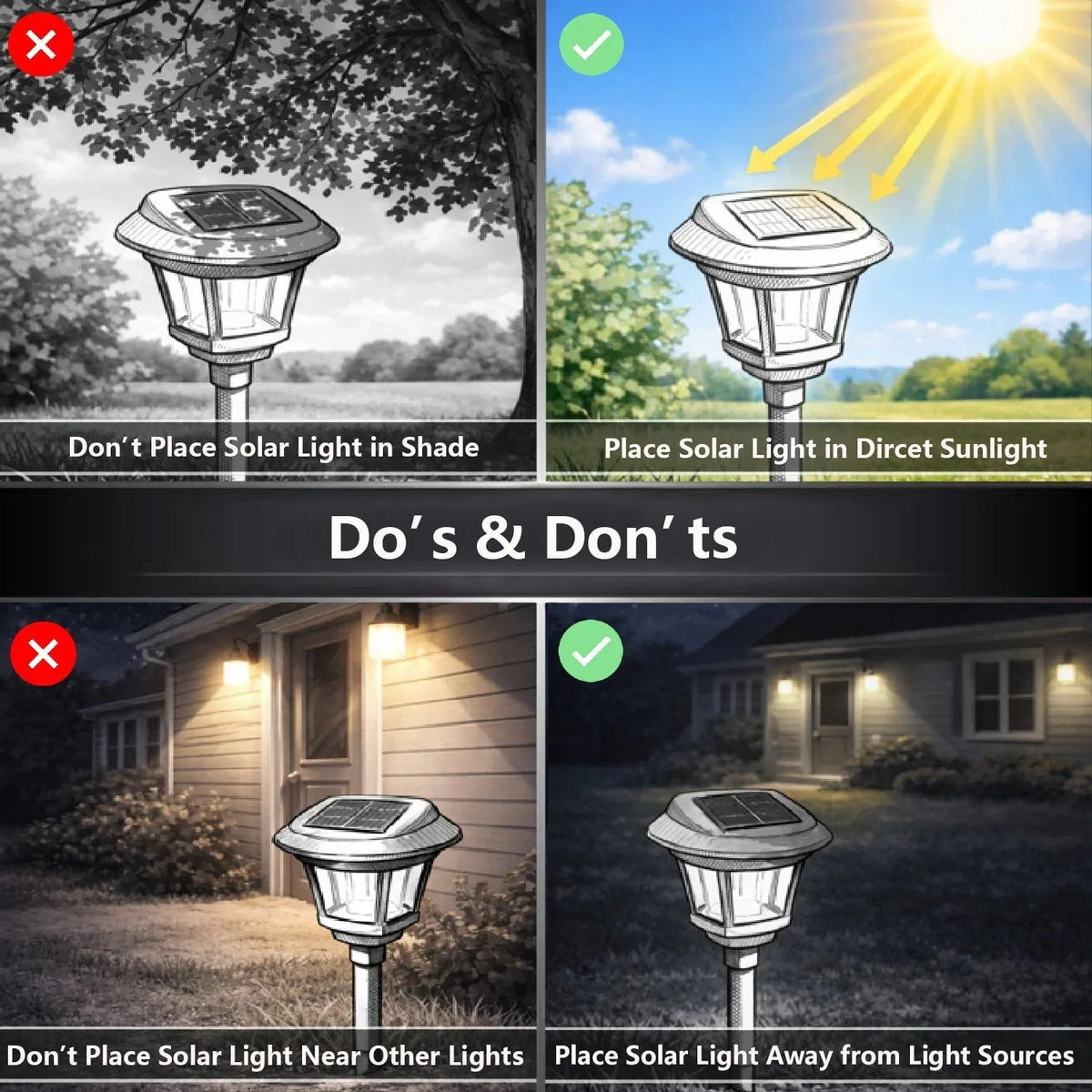 Deck Impressions Hummingbird Solar Tiki with Flame Effect Lights, 4-Pack