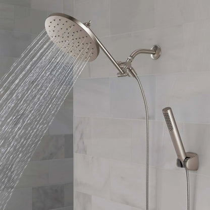 Delta Adjustable Shower Head with Hand Shower