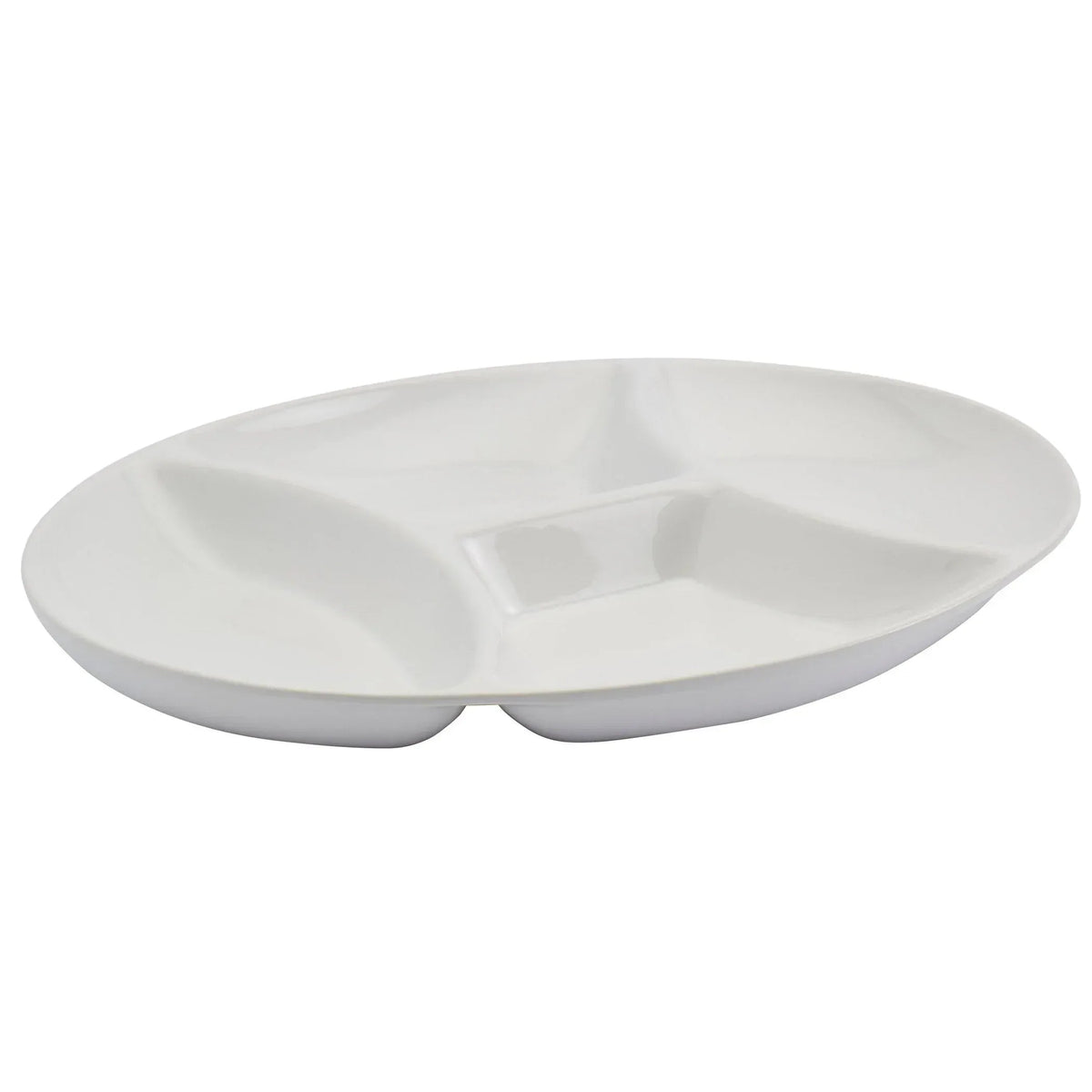 Denmark Stoneware 4-Section Serving Tray