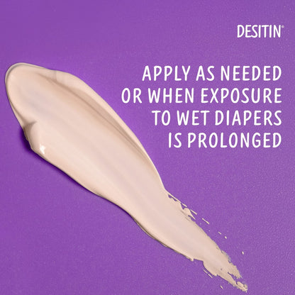 Desitin Maximum Strength Diaper Rash Paste, 40% Zinc Oxide Skin Protectant, 4 oz Tube, Hypoallergenic Baby Barrier Cream