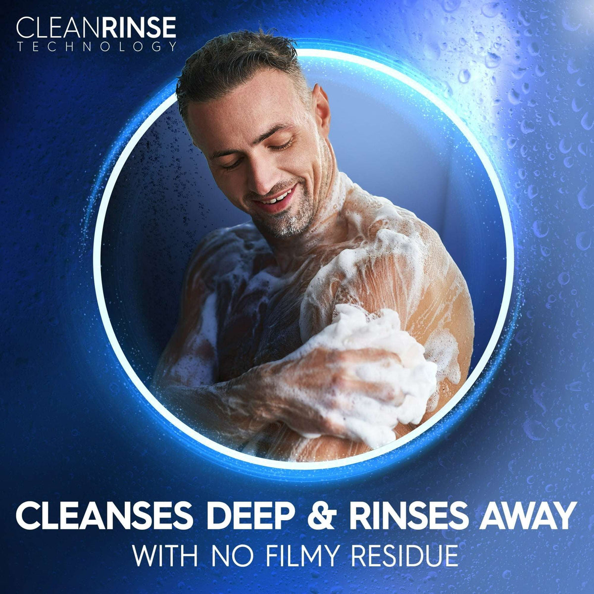 Dial Ultimate Clean 3-in-1 Men's Body Wash for Body, Hair & Face, Amber Wood Scent, 32 oz