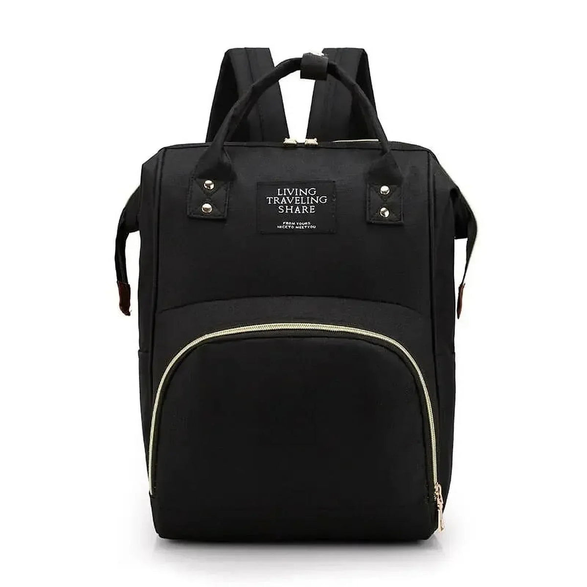 Diaper Bag Mummy Black Color Backpack Large Capacity Bag Mom Baby Multi-function Waterproof Outdoor Travel Diaper Bags For Baby Care