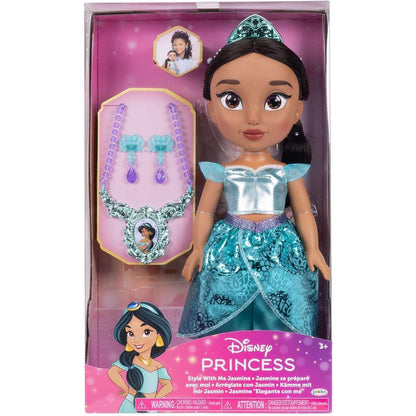 Disney Style with Me 14" Toddler Doll with Child Sized Jewelry