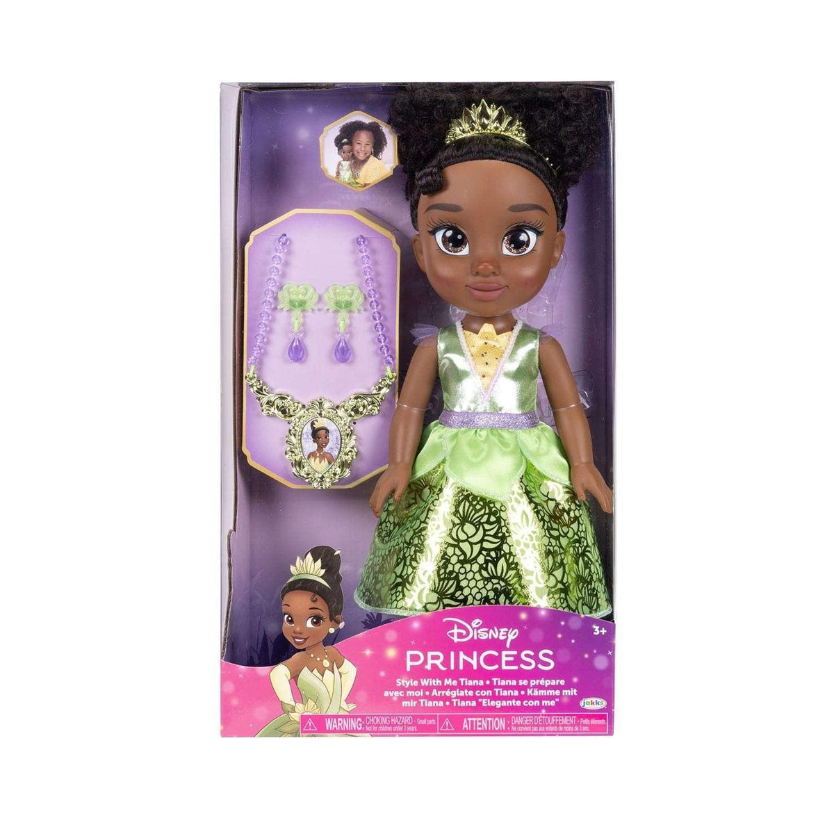 Disney Style with Me 14" Toddler Doll with Child Sized Jewelry