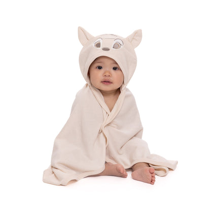 Disney Baby Wishes and Dreams Character Infant Baby Bath Set with Hooded Towel and Washcloths, 3-Piece, One Size