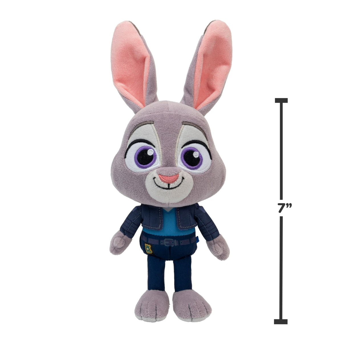 Disney’s Zootopia 2 8 inch Plush Judy Hopps - Stuffed Animal Movie Toys for Kids and Collectors