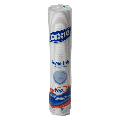 Dixie PerfectTouch Domed Hot Cup Plastic Lid, 8 oz. 1000 ct. 9538DX