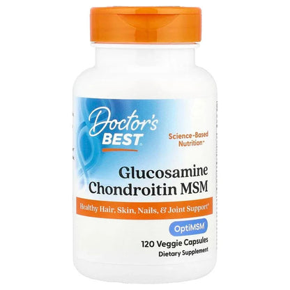 Doctor's Best, Glucosamine Chondroitin MSM, Veggie Capsules