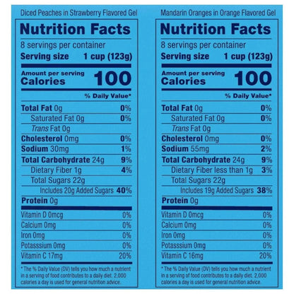 Dole Fruit Bowls in Gel Variety Pack 4.3 oz., 16 pk.