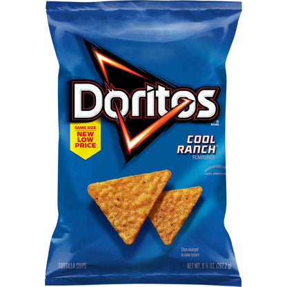 Doritos Cool Ranch Tortilla Chips, 18.38 oz.