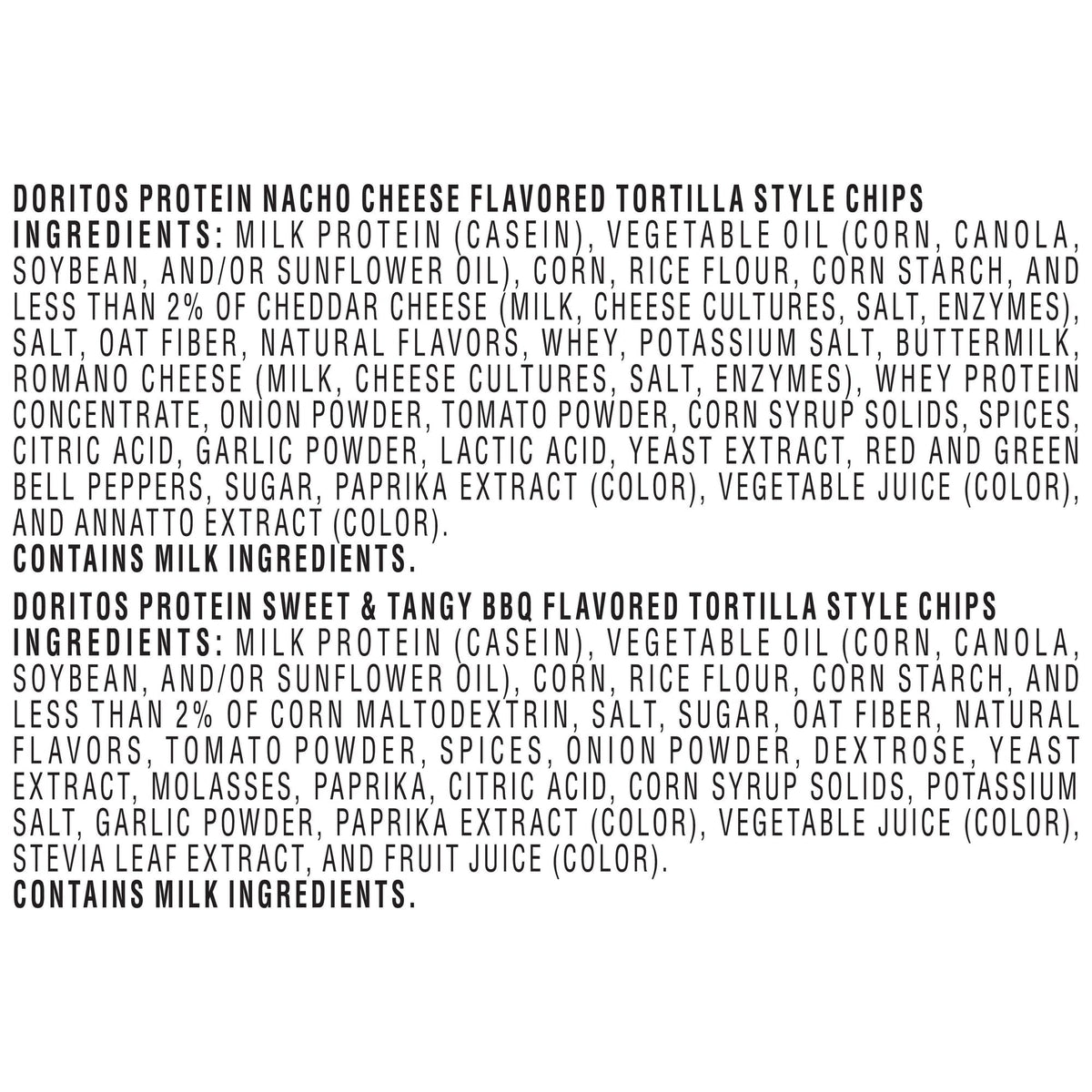 Doritos Protein Tortilla Style Chips Variety Pack, 1.3 oz., 14 ct.