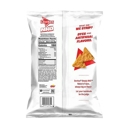 Doritos Simply Naked Nacho Cheese Flavored Tortilla Chips, 18.375 oz.