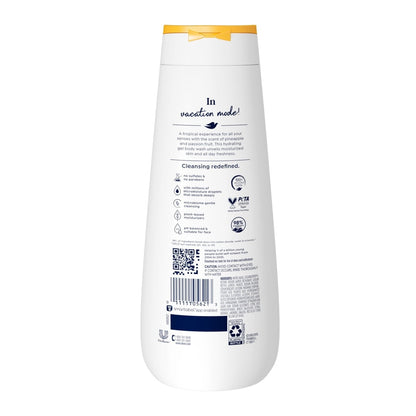 Dove Body Wash Pineapple & Passionfruit, 20 fl oz