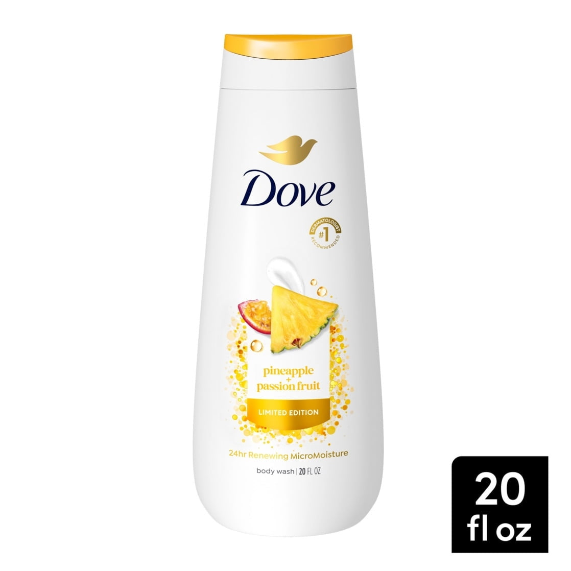 Dove Body Wash Pineapple & Passionfruit, 20 fl oz