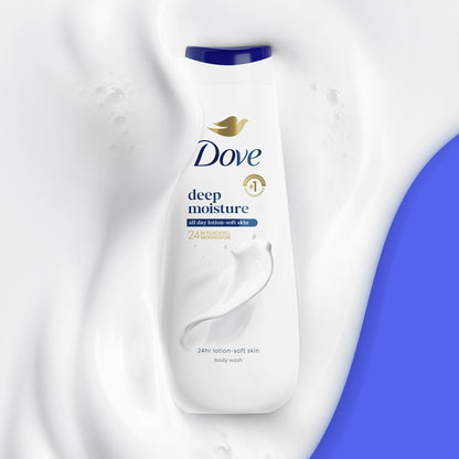 Dove Body Wash for Women Nourishing Deep Moisture Cleanser All Skin, 11 oz