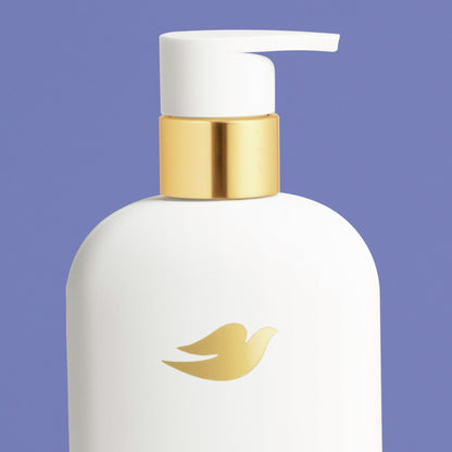 Dove Calming Moisture Body Wash for Women 3% Renewing Serum with Retinol & Chamomile, 18.5 oz
