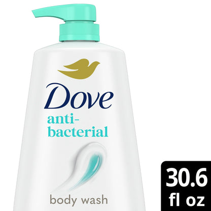 Dove Care and Protect Antibacterial Daily Use Softening Body Wash, 30.6 fl oz