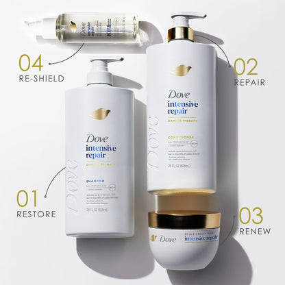 Dove Conditioner for Women Intensive Repair with Bio-Protein Care Technology and Amino Serum, 28 fl oz