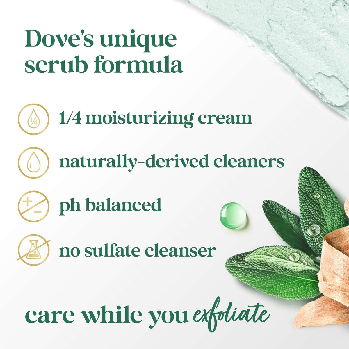 Dove Limited Editon FIFA Body Scrub Palo Santo & Sage Oil For Exfoliated & Hydrated Skin, 15 oz