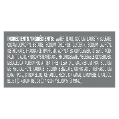 Dove Men+Care Body And Face Wash With Tea Tree Oil, Invigorating Revive 3N1 With 24-Hour Nourishing Micromoisture Technology, ,30 fl oz (Pack of 3)