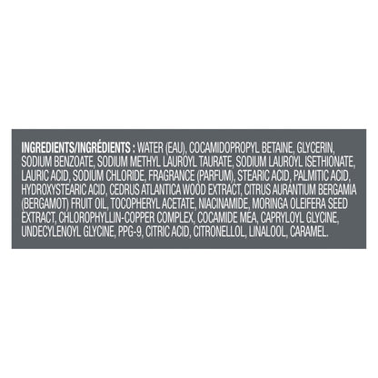 Dove Men Care Body Wash to Rebuild Skin in the Shower Coastal Cedar with Plant-Based Cleansers and Moisturizers, 26 oz