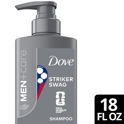 Dove Men+Care Hair Care To Boost Volume & Strengthen Hair Striker Swag With A Chance To Win FIFA WORLD CUP 2026 ™ Tickets, 18 fl oz  (PACK OF 3 )