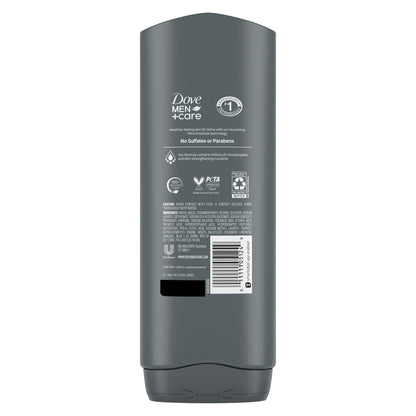 Dove Men+Care Hydrating Gentle Face & Body Wash for Men Clean Comfort All Skin, 18 oz