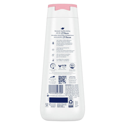 Dove Women's Body Wash Renewing Peony & Rose Oil Gentle Skin Cleanser All Skin, 20 oz