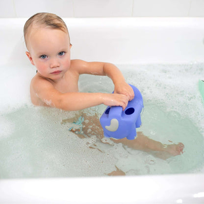 Dr. Brown's Clean up Pour & Roar Watering Can Bath Toy, Baby Bath Essentials Toddler and Kids Toy, 6m+, BPA Free