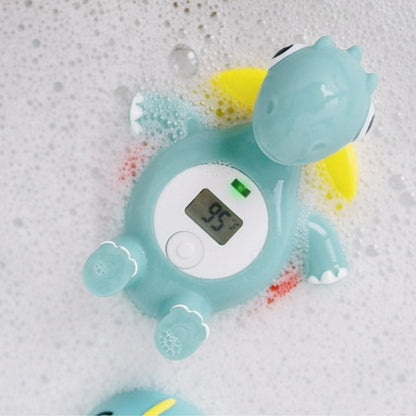 Dr. Brown's Clean Up Floating Baby Bath Thermometer, Green Dinosaur, BPA-Free, 0 months +, 1-Pack