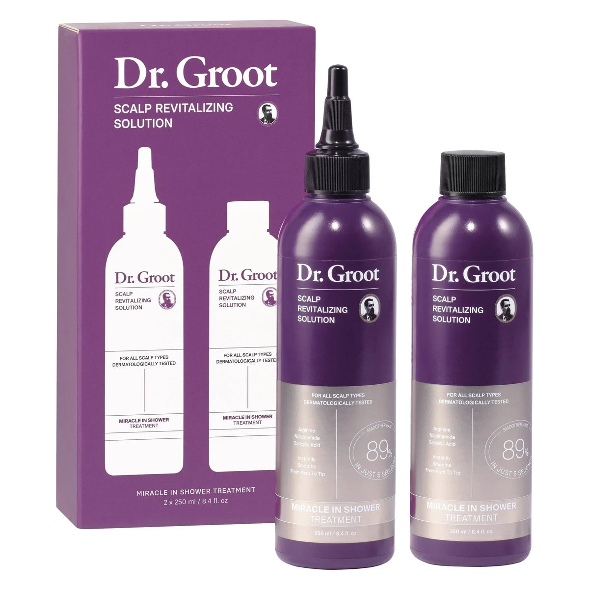 Dr. Groot Scalp Revitalizing Solution, 8.4 fl oz, 2-pack