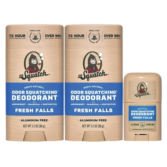 Dr. Squatch Fresh Falls Stick Deodorant Set