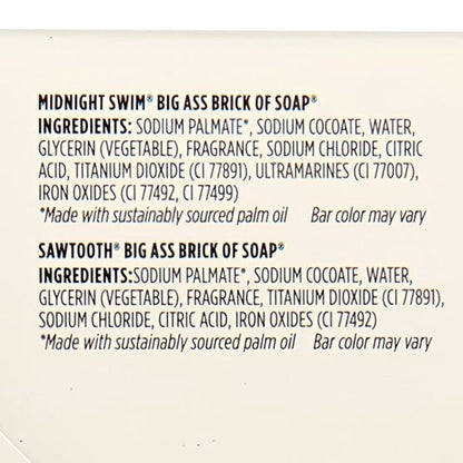 Duke Cannon Supply Co. Big Ass Brick of Soap for Men, 10 oz, 4-pack