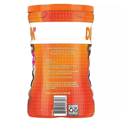 Dunkin' Original Blend Ground Coffee, Medium Roast, Canister, 40 oz.
