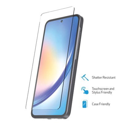 DuraGlass Tempered Glass Screen Protector with Quick Installation Tray for Samsung Galaxy A03s