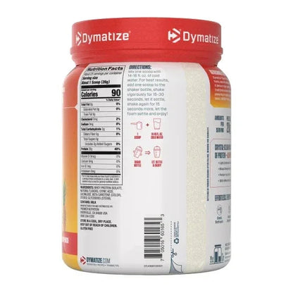 Dymatize ISO100 Clear Protein Powder, Pineapple Passion Punch, 1.4lbs