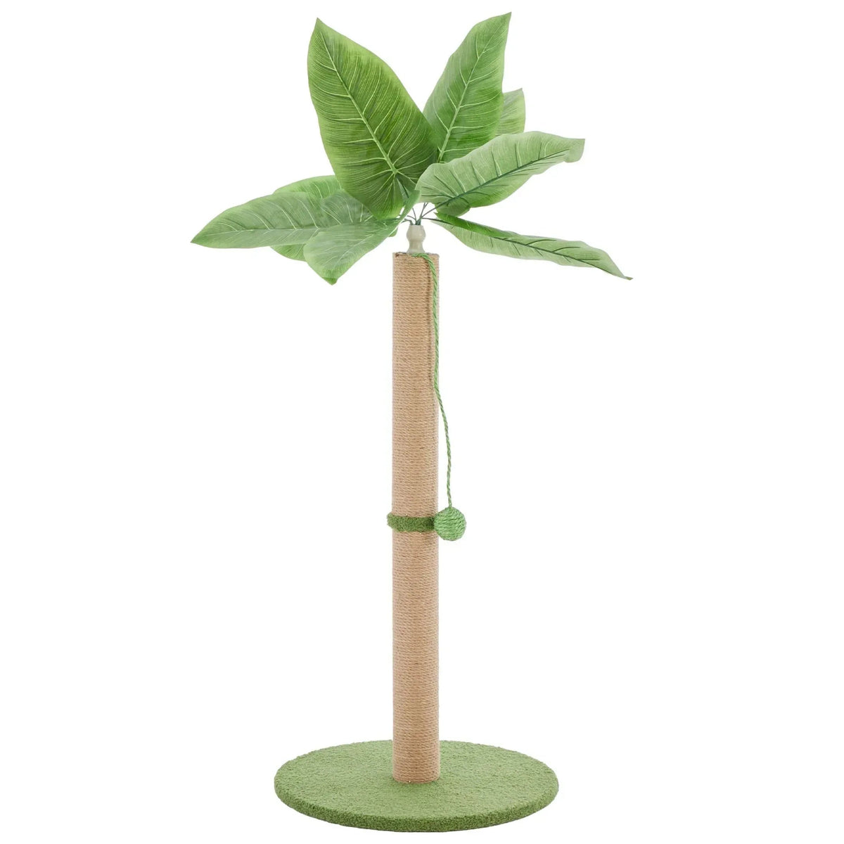 EDX 44" Cat Tree Tower for Indoor Cats, Multi-Level Durable Climbing Tower, Pet House with Natural Sisal Scratching Post, Cozy Condo, Extended Platform, Kitten Toy and Hammock, Beige
