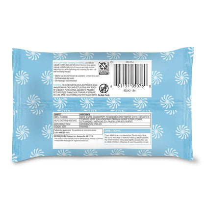 Equate Beauty Makeup Remover Cleansing Towelettes for Travel, 10 Wipes
