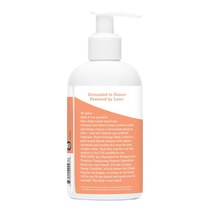 Earth Mama Sweet Orange Baby Lotion for Sensitive Skin, 8 fl oz