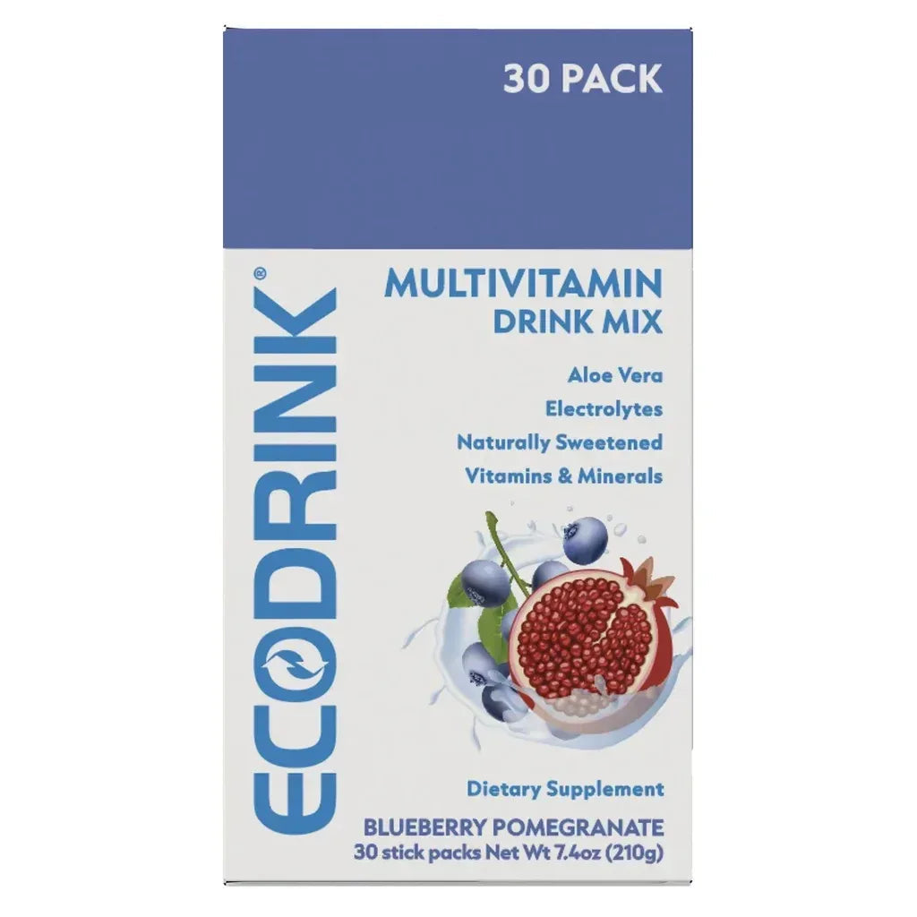 EcoDrink Complete Multivitamin Drink Mix, 30 Packets