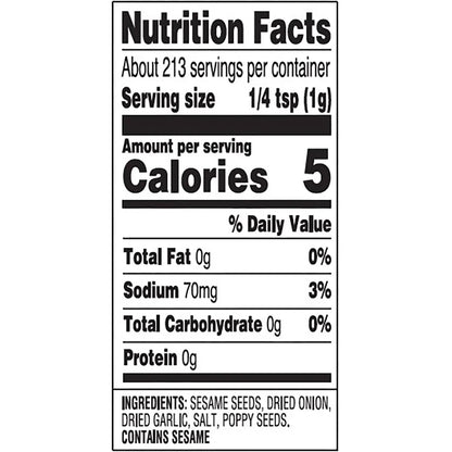 Einstein Bros. Bagels Everything Bagel Seasoning, 7.5 oz.